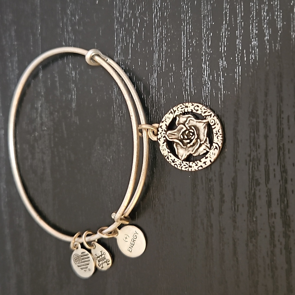 Alex and Ani Flower Bracelet